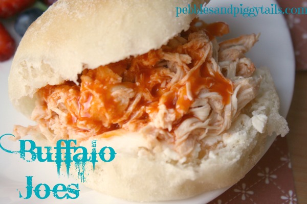 Easy Buffalo Chicken Sloppy Joes