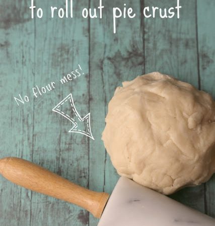 The EASY Way To Roll Out Pie Crust (No Mess!)