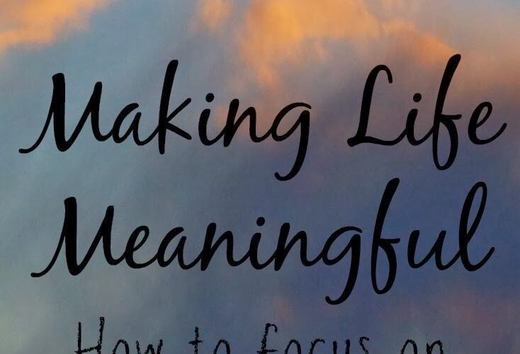 Making Life Meaningful