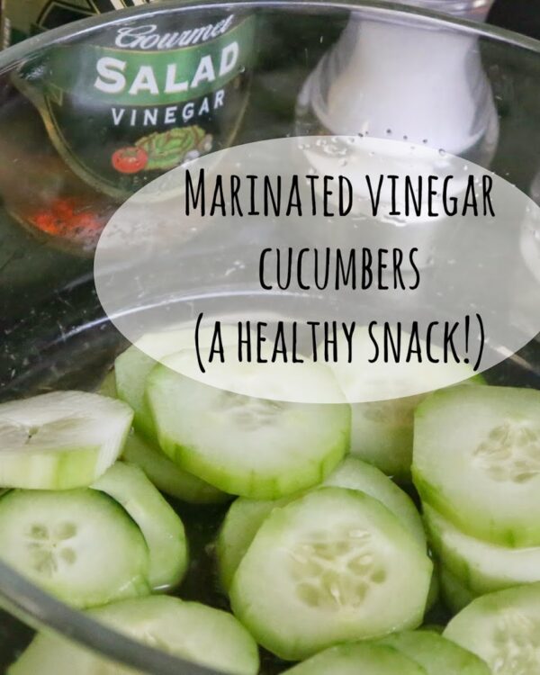 vinegar cucumbers1