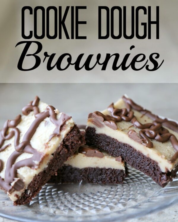 cookie dough brownies