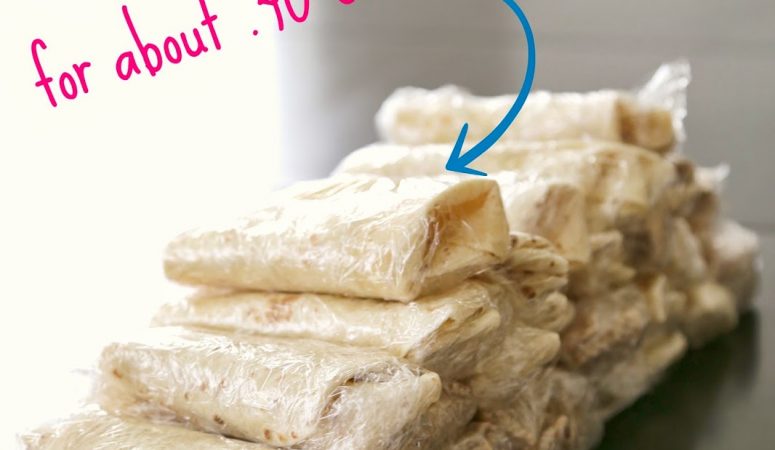 DIY Frozen Breakfast Burritos