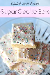 sugar cookie bars