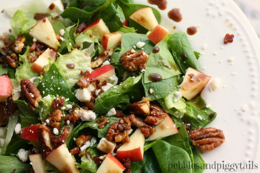 Balsamic Glaze Spring Salad | Making Life Blissful