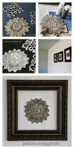 DIY Upcycled Wall Art