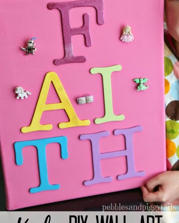 Kids DIY Wall Art Craft