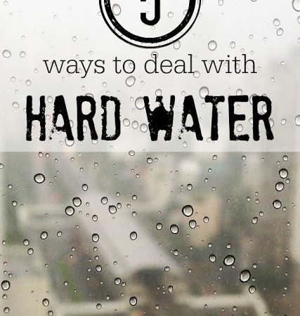 5 Solutions for dealing with Hard Water Stains