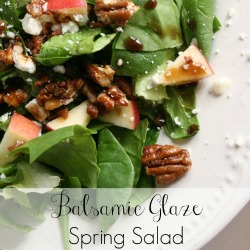Balsamic Glaze Spring Salad