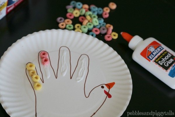 Easy Thanksgiving Turkey Craft for preschool