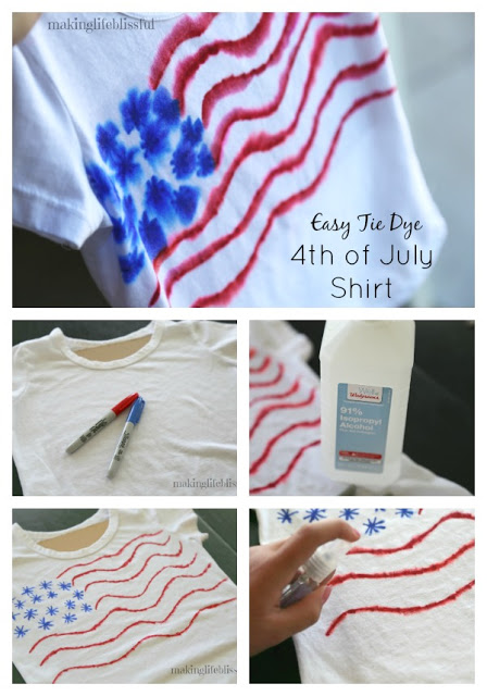 diy a tie dye shirt how to wash Life 4th   shirt t dye minutes Making tie Blissful in July of DIY 5