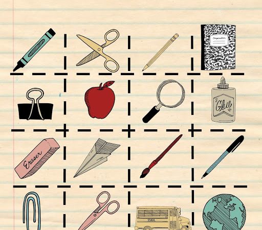 Again towards university Printable Bingo activity playing cards Manufacturing Lifetime Blissful graphic regarding Back to School Bingo Printable identify Back again in direction of higher education Printable Bingo activity playing cards Developing Daily life Blissful