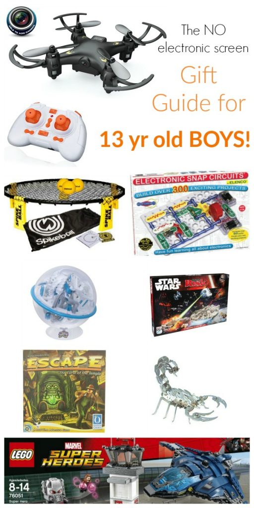 gifts to give a 13 year old boy