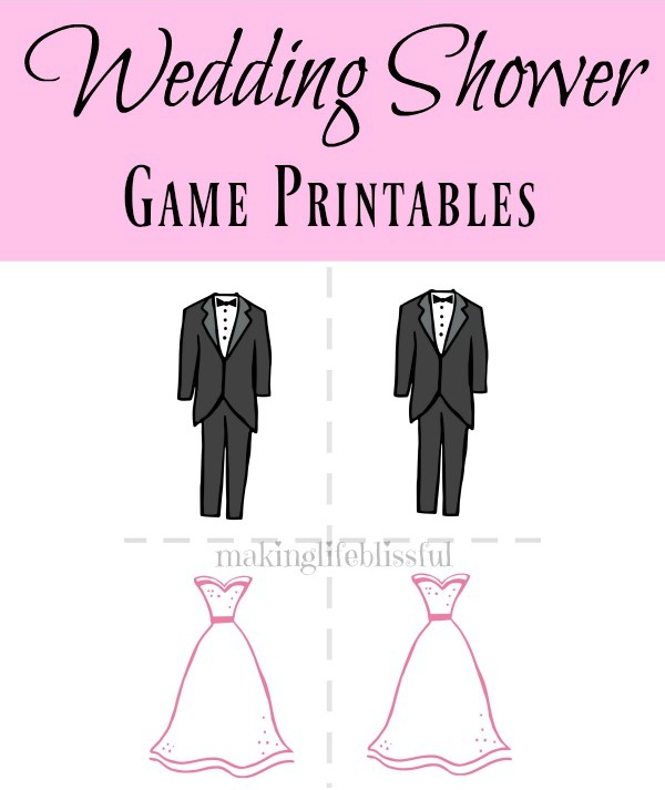 wedding shower game printables 2 2