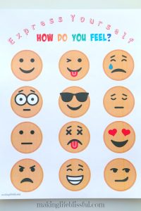 emoji how do you feel emotions poster