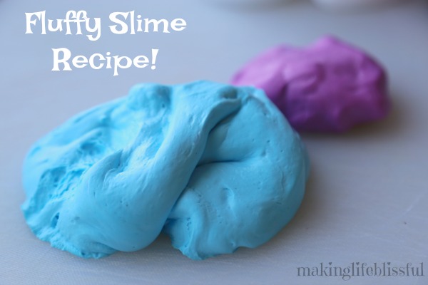 How To Make 3 Ingredient Fluffy Slime