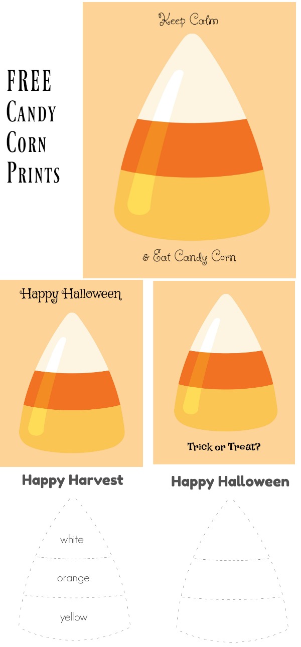 Candy Corn Craft For Kids And Printables Making Life Blissful