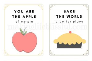 printable apple pie quotes and cards 2