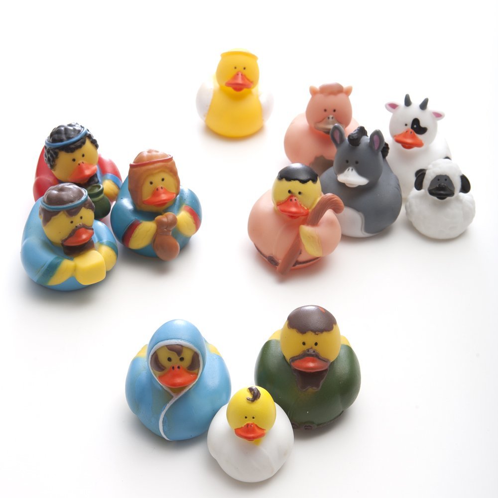 Rubber Duck Nativity Set