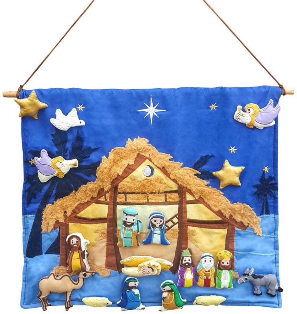 Fabric Nativity Set