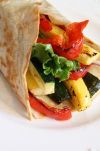 Pesto Veggie wrap 1