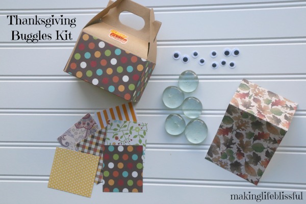 Thanksgiving Kindness Buggles Craft Kit