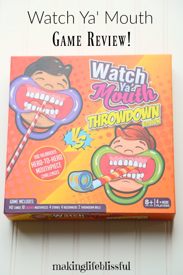Watch Ya' Mouth Throwdown Edition Game Review