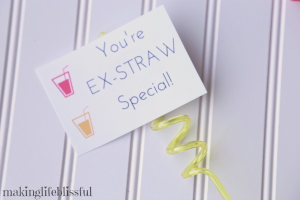 Ex-Straw Special Valentine Printables for kids