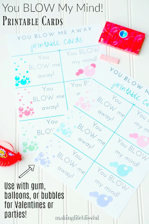 Free Printable Valentine for Kids
