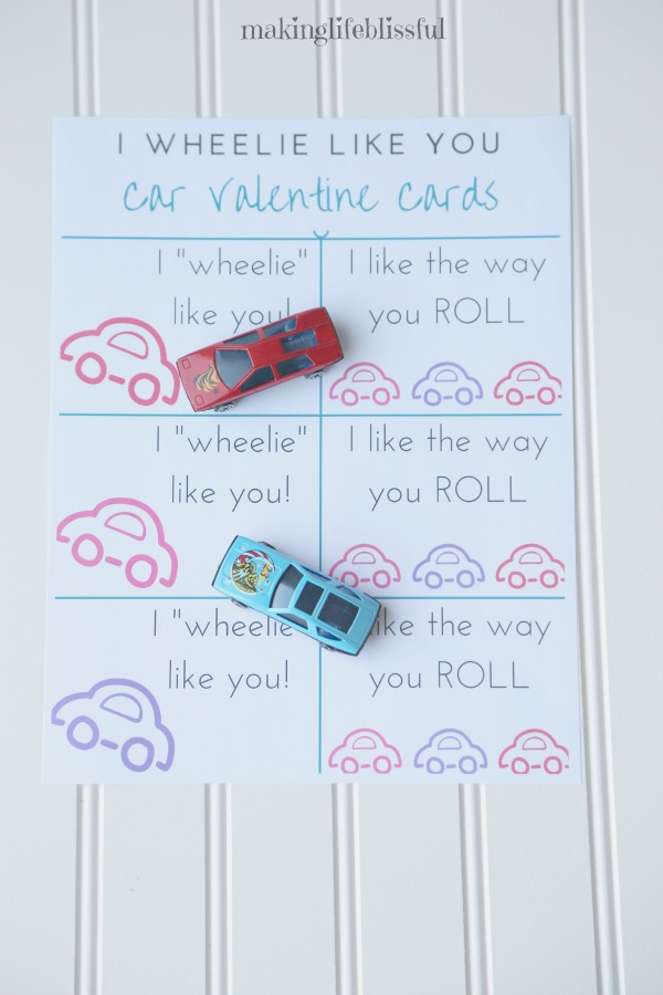 I like the way you ROLL Valentine Printables