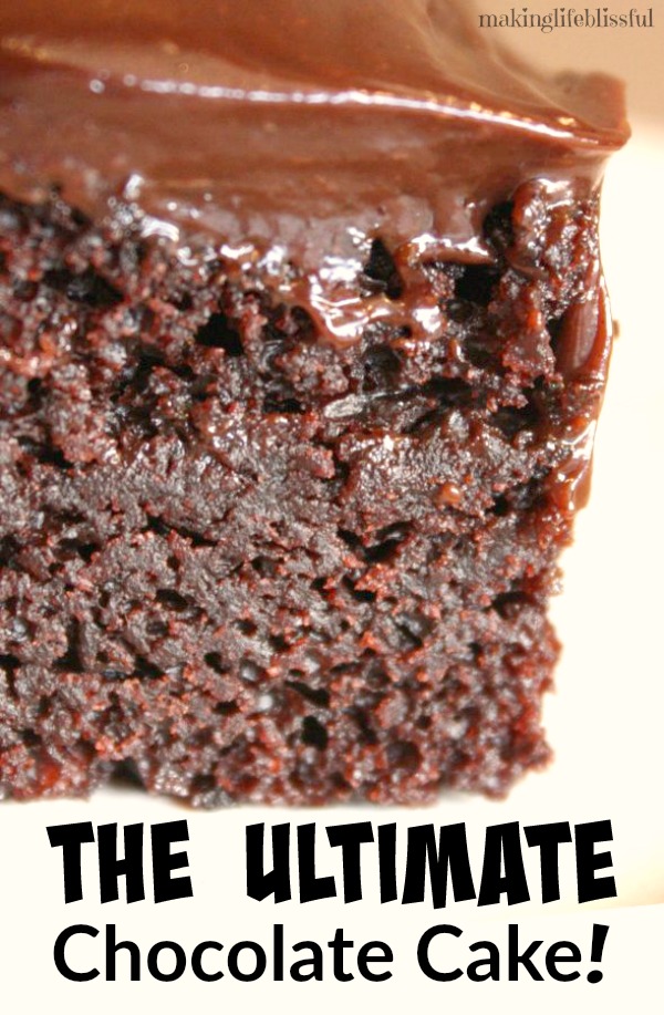 The ULTIMATE Chocolate Cake Recipe!