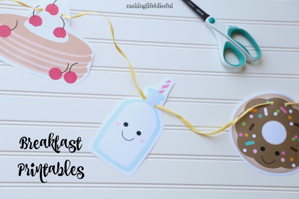 Pancakes and Pajama Party Printables