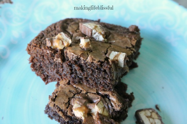 Candy Bar Brownies