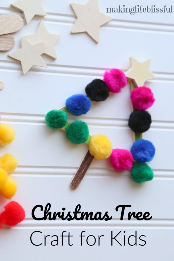 Easy Christmas Tree Craft for Kids