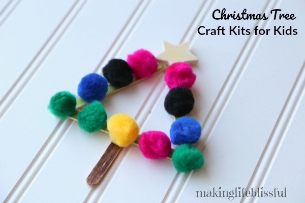 Christmas Tree Craft for Kids  Making Life Blissful