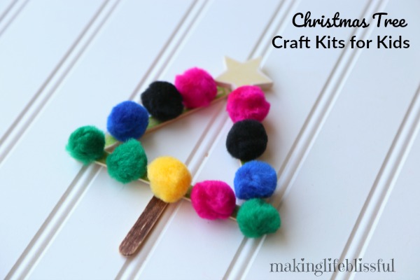 Christmas Tree Craft for Kids | Making Life Blissful