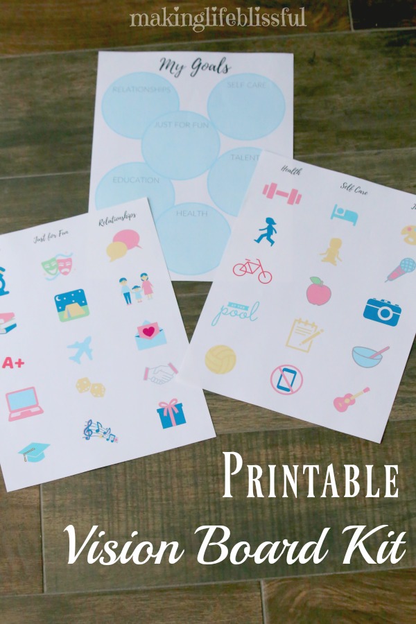 How To Make a Vision Board, Free Vision Board Printables - Parade