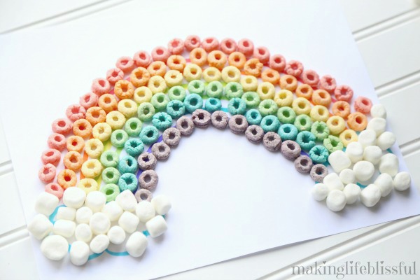 Cereal Rainbow Craft 3 | Making Life Blissful