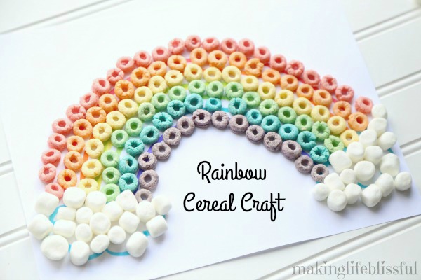 Rainbow Cereal Craft