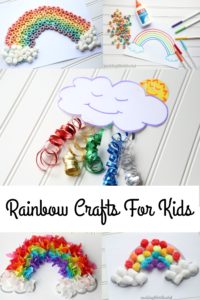 easy rainbow crafts for kids 2