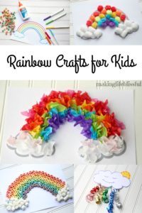 easy rainbow crafts for kids