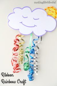 ribbon rainbow craft 6