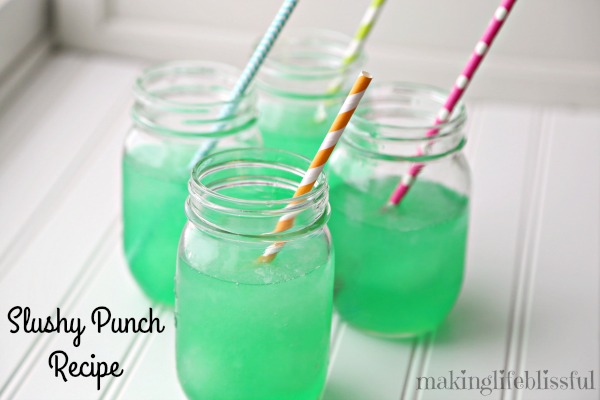 Limeade Slushy Party Punch Recipe