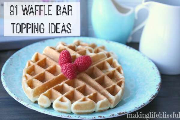 waffle bar topping ideas 2