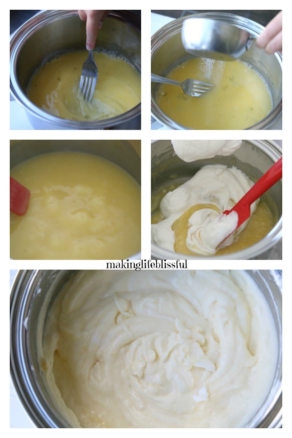 How to make pineapple cream topping to go with orange Jell-O