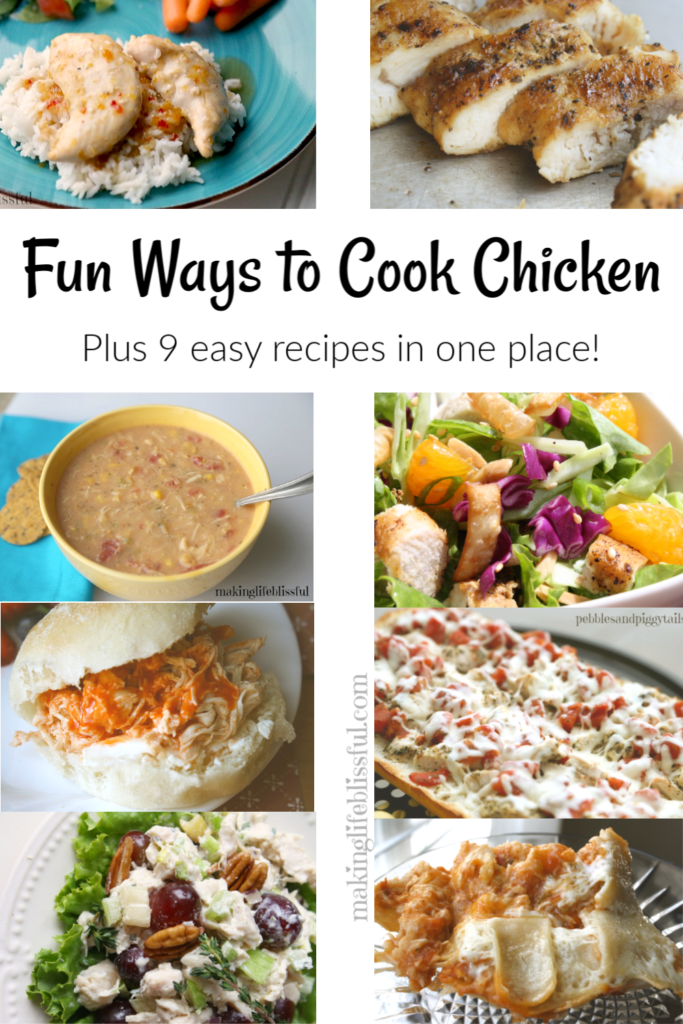 Easy and Fun Chicken Recipes and Ideas!