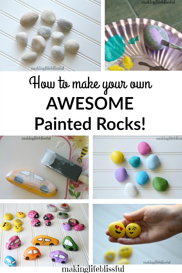 How to make easy painted rocks