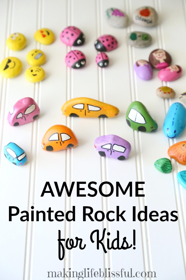 Awesome Painted Rock Ideas for Kids