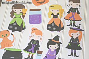 Cute witch printables