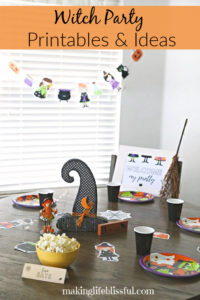 Witch Party Printables Ideas