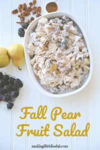 fall pear fruit salad recipe 7